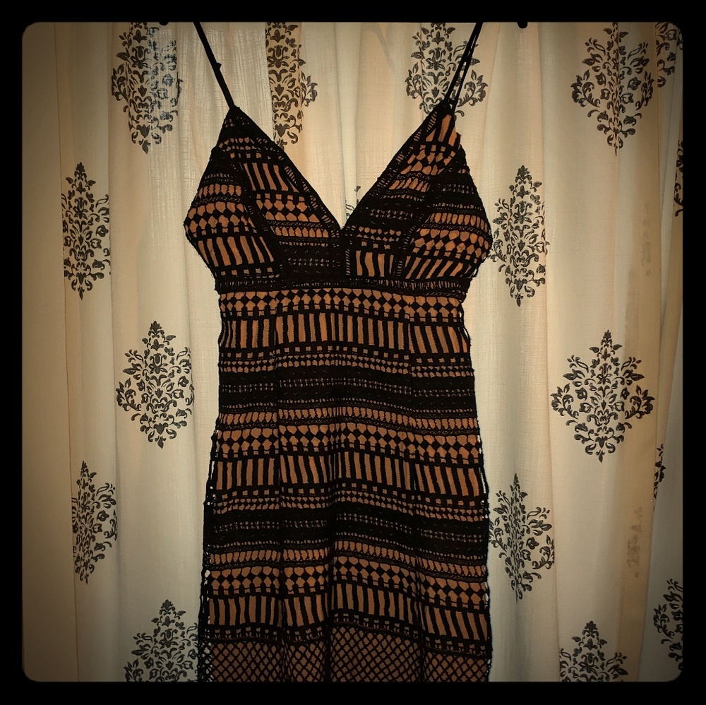 ASTR the label Black/nude large dress no tag anymore